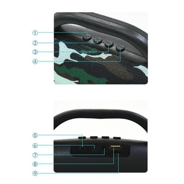 Беспроводная портативная Bluetooth-колонка