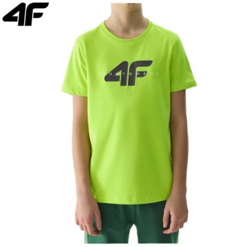 ФУТБОЛКА ДЛЯ МАЛЬЧИКОВ 4F ДЕТСКАЯ ФУТБОЛКА M1113 ХЛОПОК BASIC SPORTS 122