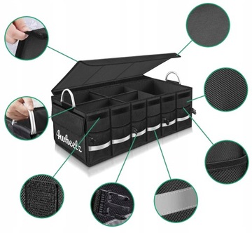 СКЛАДНОЙ АВТОМОБИЛЬНЫЙ ОРГАНАЙЗЕР НА ЛИПУЧКЕ ДЛЯ БАГАЖНИКА + ТЕРМОСУМКА!!!