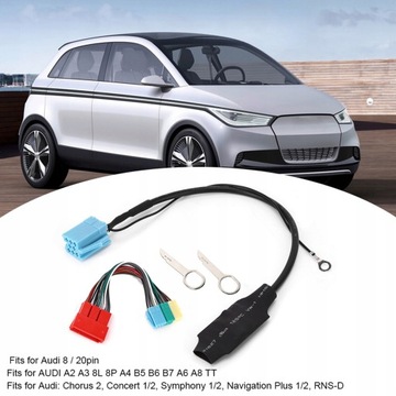 ADAPTER AUDIO BLUETOOTH 5.0 DLA AUDI A2 A3 A4 A6