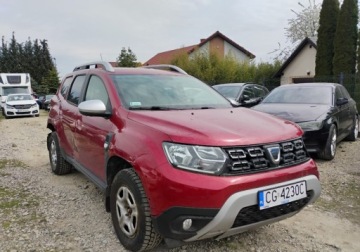Dacia Duster II SUV 1.0 TCe 90KM 2021 Dacia Duster 2021r, SALON POLSKA. 1.0 LPG. Uszkodzony lewy przod. 91KM