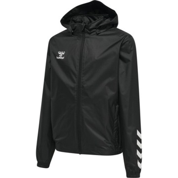 Kurtka ortalionowa Hmlcore Xk Spray Jacket Kids czarna r. 164