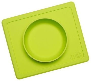 EZPZ Миска силиконовая с подушечкой 2в1 Mini Bowl Зеленая