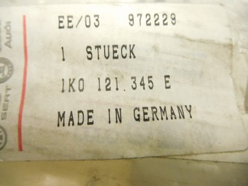 KOLEJNICE CHLADIČŮ AUDI A3 1K0121345E 1K0121345M ORIG.
