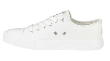 TRAMPKI damskie buty BIG STAR ekoskóra białe sneakersy V274869 r. 36