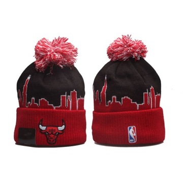 Czapka Zimowa Chicago Bulls Pompon