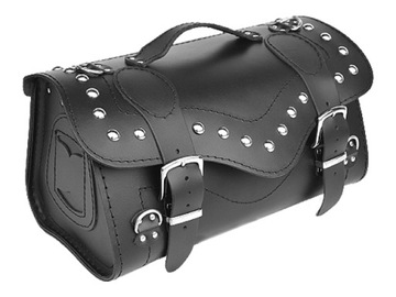 Kufer skórzany motocyklowy K241B- z nitami producent SAKO