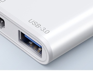 Адаптер 3-в-1 HUB USB-C + USB + HDMI 4K STEAM DECK
