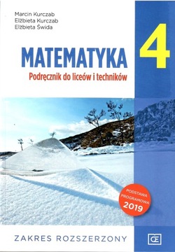 Matematyka 4 podręcznik zakres rozszerzony Oficyna Edukacyjna Pazdro