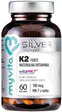 Myvita Witamina K2 MK-7 Forte 100mcg 60 KAPSUŁEK