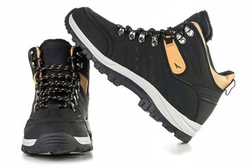 BUTY ZIMOWE MĘSKIE SPORTOWE OCIEPLONE MOCNE ADIDASY HKR P1