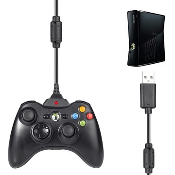 KABEL USB ŁADOWARKA DO BEZPRZEWODOWEGO PADA XBOX 360 CHARGE & PLAY