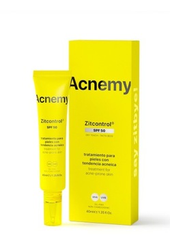 ACNEMY ZITCONTROLl Krem przeciwsłoneczny do skóry trądzikowej SPF50+ 40 ml