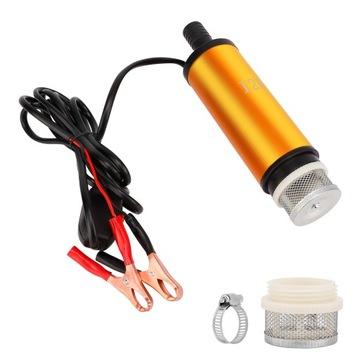 POMPA POMPKA DO SPUSZCZANIA PALIWA ROPY WODY 12V ELEKTRYCZNA