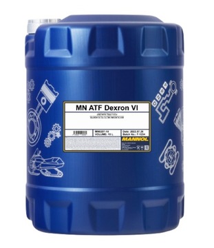 OLEJ MANNOL ATF DEXRON VI MERCON LV MB 236.14 SP-IV CZERWONY 10L