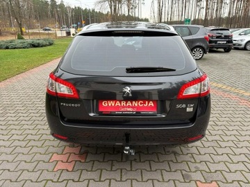 Peugeot 508 I SW 1.6 THP 156KM 2011 Peugeot 508 SW 1.6 turbo 156 KM Panorama dach Hak, zdjęcie 6