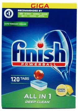 TABLETKI DO ZMYWARKI GIGA FINISH All-in-1 120 SZT.