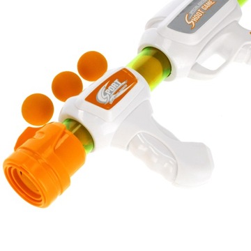 ПИСТОЛЕТ ДЛЯ МЯГКИХ ШАРИКОВ, ПУСКАТЕЛЬ ДЛЯ ПЕННЫХ ШАРИКОВ