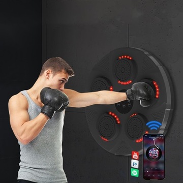 МУЗЫКАЛЬНЫЙ БОКС-МАШИНА BLUETOOTH В ТРЕНИРОВКЕ BOXING WALL TARGET 9 РЕЖИМОВ