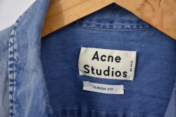 Acne Studios koszula męska S 39 bez rękawów jeans