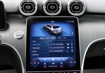 Mercedes Klasa C W206 2022 Mercedes-Benz Klasa C W206 2.0 278KM MHEV 4MATIC Automat Avantgarde Serwis, zdjęcie 20