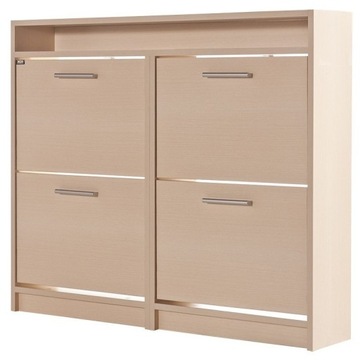 Szafka na buty LUX 12 par Płyta laminowana 18 mm