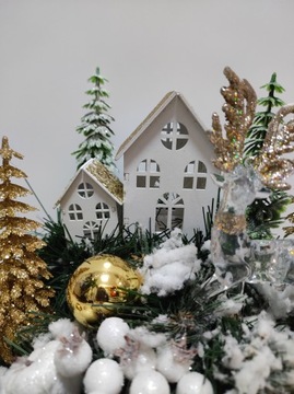 Зимний венок, рождественская домашняя композиция