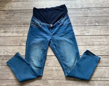 LINDEX świetne jeansy SPODNIE ciążowe r.42/44