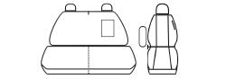 FORD TRANSIT CUSTOM 2012+ КРЫШКИ на заказ