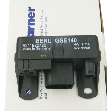 BERU ŘÍZENÍ RELÉ SVÍČEK ŽHAVÍCÍCH DO MERCEDES W202 W203 W210 GSE140
