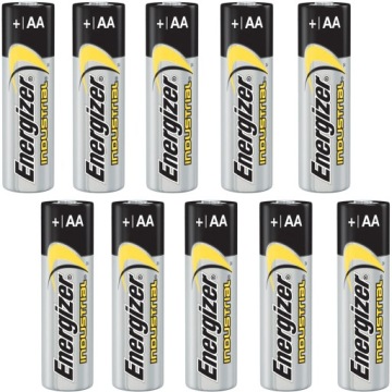 10 x промышленных щелочных батареек AA R6 Energizer