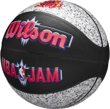 Баскетбольный мяч Wilson NBA Jam Indoor-Outdoor WZ2011801XB, год 7