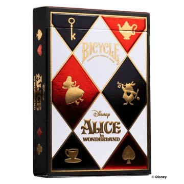 Bicycle ALICE in WONDERLAND Disney (standard poker size) karty klasyczne