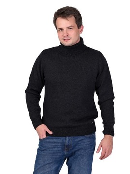 GOLF SWETER FELIX CZARNY ROZM.XL