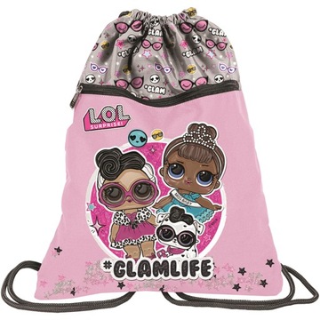 Worek szkolny na buty L.O.L. Surprise 45x34 cm LOL
