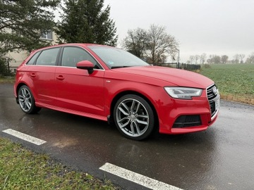 Audi A3 8V Sportback 5d Facelifting 1.5 35 TFSI 150KM 2019 Audi A3 Sportback 1.5TSI 150KM S-Line Kamera Navi, zdjęcie 37