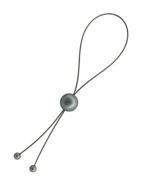 ЛИНКА ТВИННЕР с шариком для САТИНОВЫХ штор