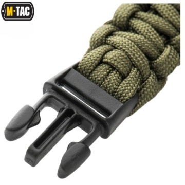 БРАСЛЕТ PARACORD SURVIVAL M-TAC OLIVE L