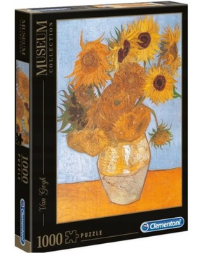 Puzzle 1000 el. Słoneczniki Clementoni PCL-31438