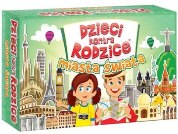 Gra Dzieci kontra Rodzice - Miasta Świata