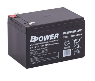 Akumulator BPower BV 15-12 12 V 15 A