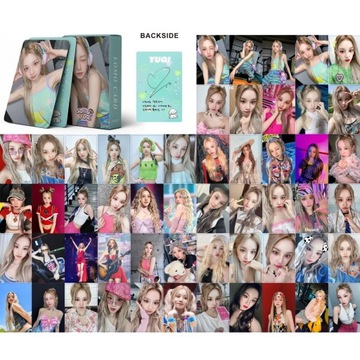 55Pcs/Box Album Kpop Lomo Card Photocard Song Yuqi