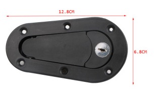 ZAPINKI AERO CATCH BLOKADA KLUCZ D1 SANKO CARBON
