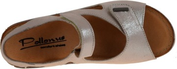 SANDAŁY DAMSKIE LETNIE BUTY NA KOTURNIE 0994 R.38