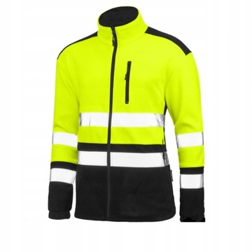 Bluza polarowa polar Refus yellow M