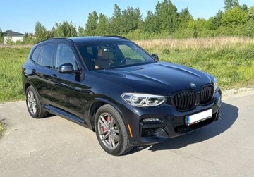 BMW X3 G01 M-SUV M40i 360KM 2021 BMW X3 M40i 360 KM 2021r Idealny Warszawa, zdjęcie 2