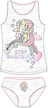 PODKOSZULKA dziewczęca + Majtki MY PONY 98 / 104