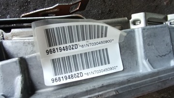 CITROEN C5 III 12R SLOUPEC VOLANT 96819480ZD