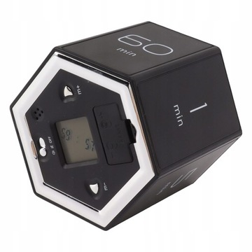Hex Flip Timer z funkcją wyciszenia alarmu