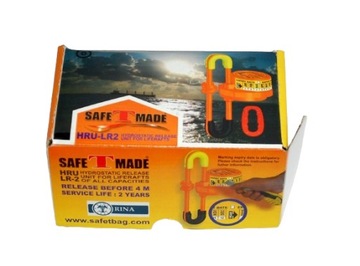 Гидростатическое устройство для спасательных плотов SAFET MADE HRU LR2